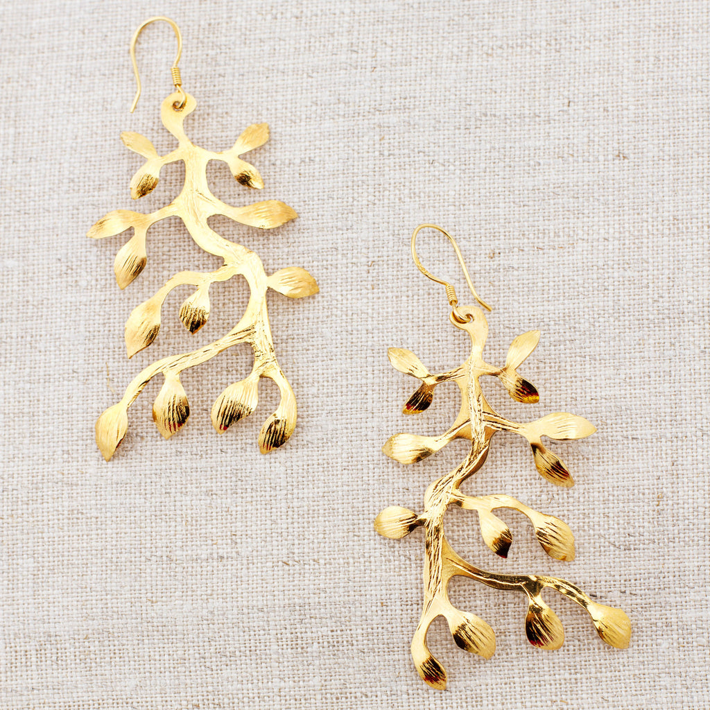 Sea cheap coral earrings