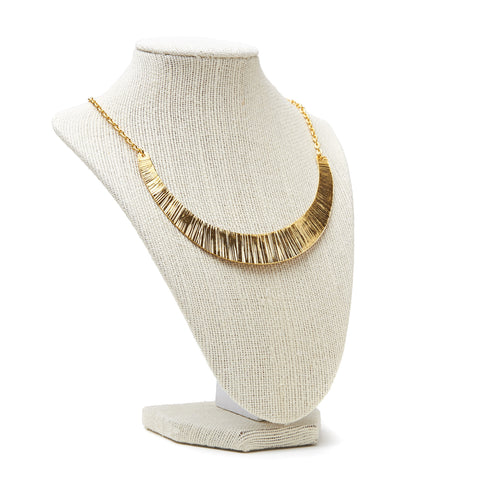 Plate Necklace {Gold}