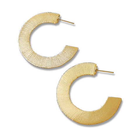 "C" Earrings